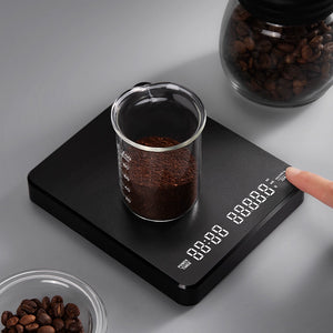 Portable Coffee Scale for Precision Brewing – Compact, Hand-Washable, and Travel-Friendly