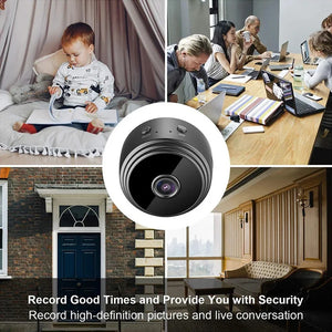 1080P HD WiFi Security Camera with Night Vision, Two-Way Audio & Smart App Control