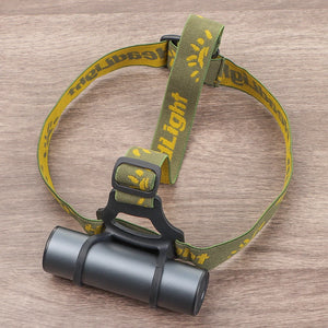 Adjustable Headlamp Strap for 18650 Flashlights – Secure, Comfortable, Hands-Free Light