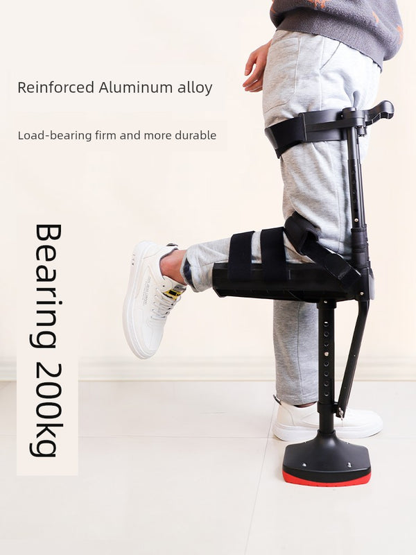 Adjustable Lightweight Knee Crutches for Injury Recovery & Mobility Support