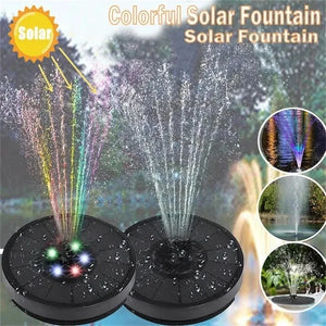 Solar Fountain Pump with LED Lights for Gardens & Ponds – Eco-Friendly & Easy Setup