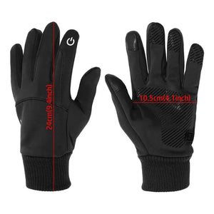 Windproof Waterproof Touchscreen Winter Gloves for Cycling, Hiking & Outdoor Adventures