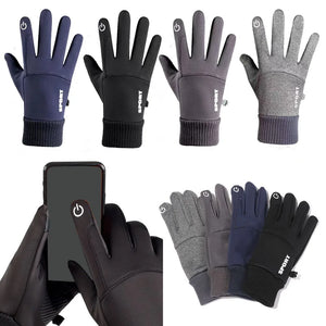 Windproof Waterproof Touchscreen Winter Gloves for Cycling, Hiking & Outdoor Adventures