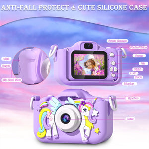 Kids Digital Camera – 1080p HD Video & Photo Camera for Children, Durable & Easy-to-Use