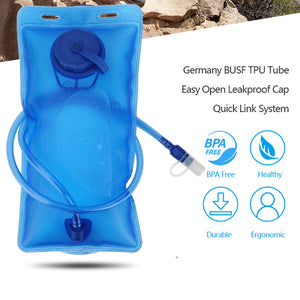 2L Leak-Proof Hydration Bladder with Drinking Tube – Foldable Water Reservoir for Hiking, Camping & Outdoor Adventures