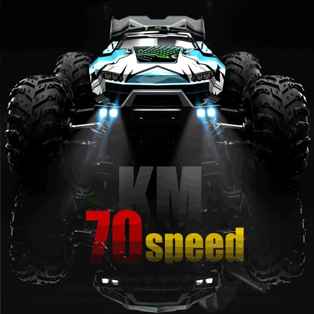 Teeggi SG116 MAX 4WD RC Monster Truck – 70KM/H High-Speed Off-Road Drift Car for Adults & Kids