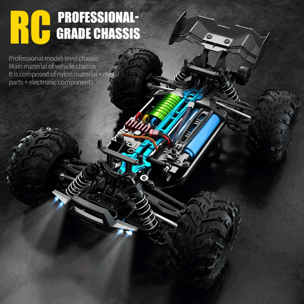 Teeggi SG116 MAX 4WD RC Monster Truck – 70KM/H High-Speed Off-Road Drift Car for Adults & Kids