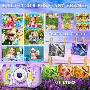 Kids Digital Camera – 1080p HD Video & Photo Camera for Children, Durable & Easy-to-Use