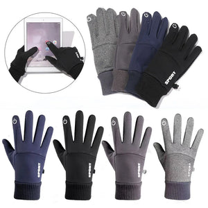 Windproof Waterproof Touchscreen Winter Gloves for Cycling, Hiking & Outdoor Adventures