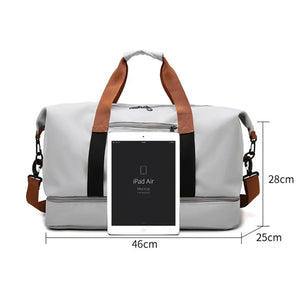 Waterproof Travel Bag for Women – Stylish, Spacious & Multi-Compartment Design