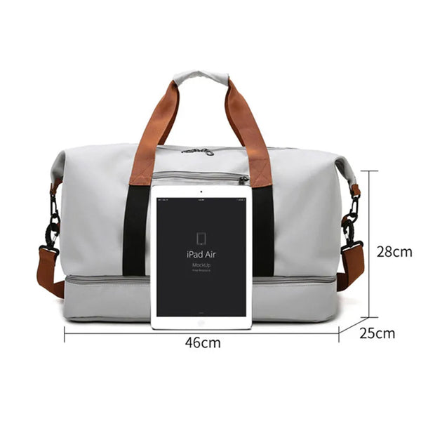 Waterproof Travel Bag for Women – Stylish, Spacious & Multi-Compartment Design