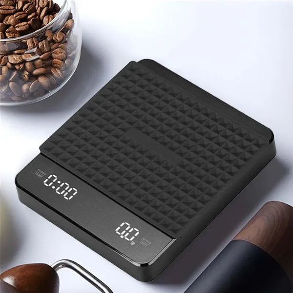 Compact Italian Coffee Scale – Automatic Precision for Perfect Brews