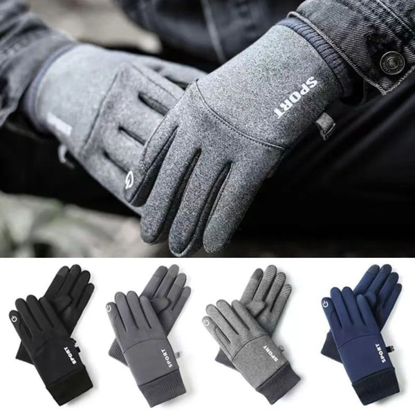 Windproof Waterproof Touchscreen Winter Gloves for Cycling, Hiking & Outdoor Adventures