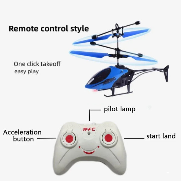 Mini RC Drone for Kids – Rechargeable, Durable, Easy-to-Fly Toy Drone for Beginners