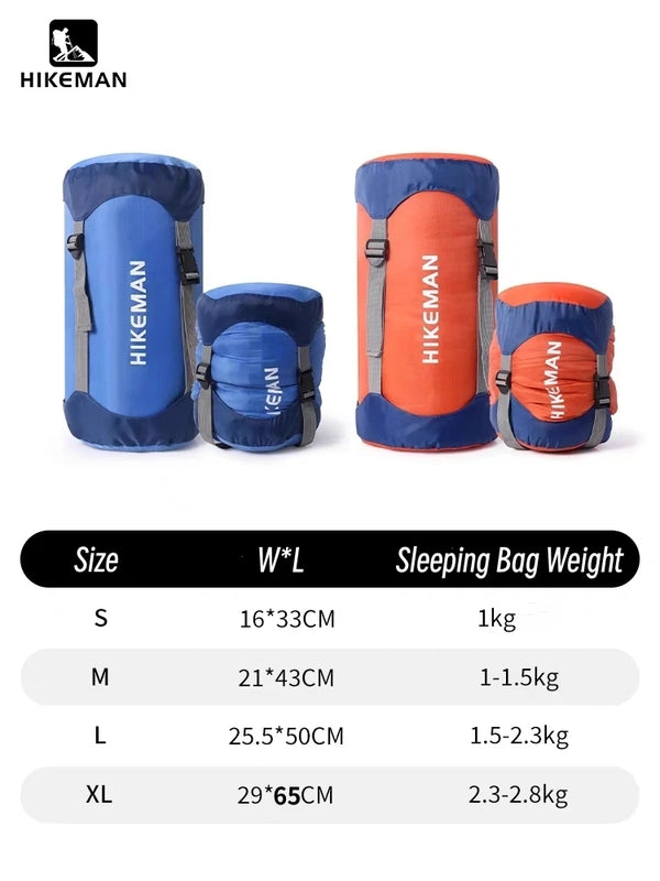 Ultra-Light Waterproof Compression Sack for Camping Gear & Sleeping Bags