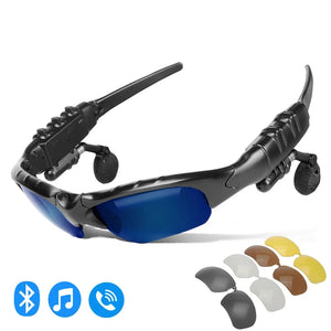 VICTGOAL Bluetooth Cycling Glasses – Polarized Smart Sunglasses with Built-in Earphones