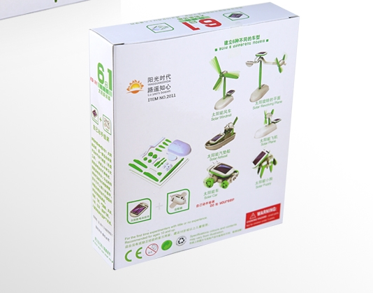 Kit de montaje de energía solar seis en uno para hacer uno mismo